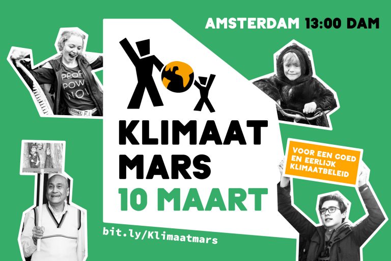 Loop mee in het Blok Werelderfgoed Waddenzee tijdens de Klimaatmars op 10 maart!