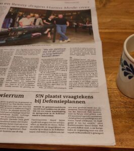 Lees meer over het artikel S!N plaatst vraagtekens bij defensieplannen